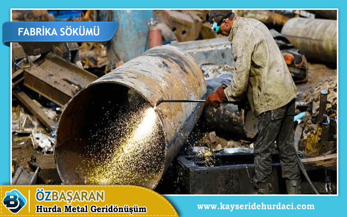 Fabrika Çatı Kazan Sökümü